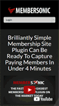 Mobile Screenshot of membersonic.com