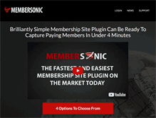 Tablet Screenshot of membersonic.com
